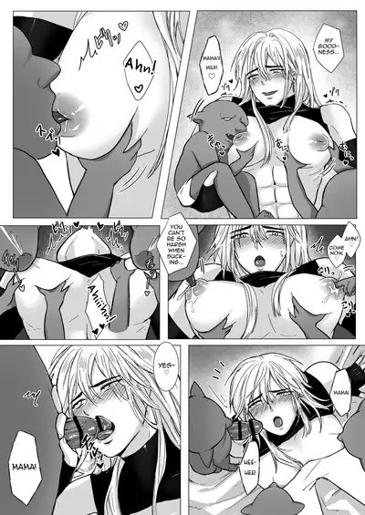 [Namakoinu] Koumei na Kishi Danchou ga Jitsu wa Nyuugyuu datta Ken [English] [mysterymeat3]