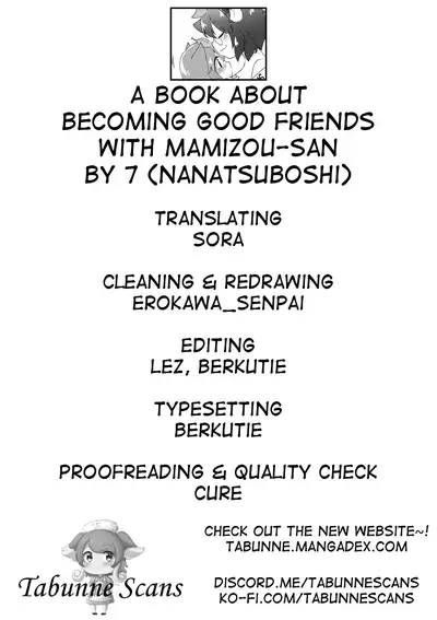 (Kouroumu 16) [Nanatsuboshi (7)] Mamizou-san to Nakayoku Suru Hon | A book about becoming good friends with Mamizou-san (Touhou Project) [English] [Tabunne Scans]