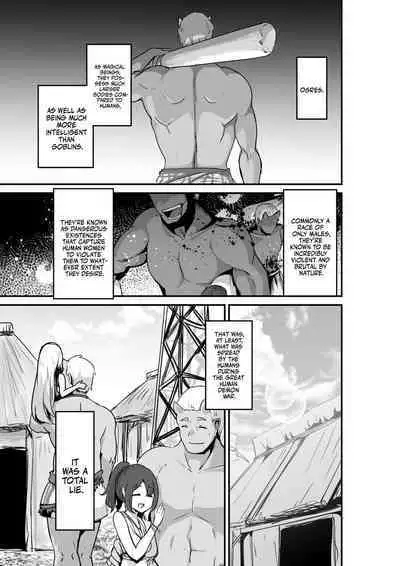 [HASHIOKI (Otemoto)] Elf to Orge ga Love-love Ecchi suru Ohanashi | Passionate Ogre And Elf Sex [English] [A Cool Person]