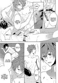 (Renai Jiyuugata! Natsu Honban) [mememery (hash)] Rainy Day (Free!) [English] [Rotten Scans + BangAqua]