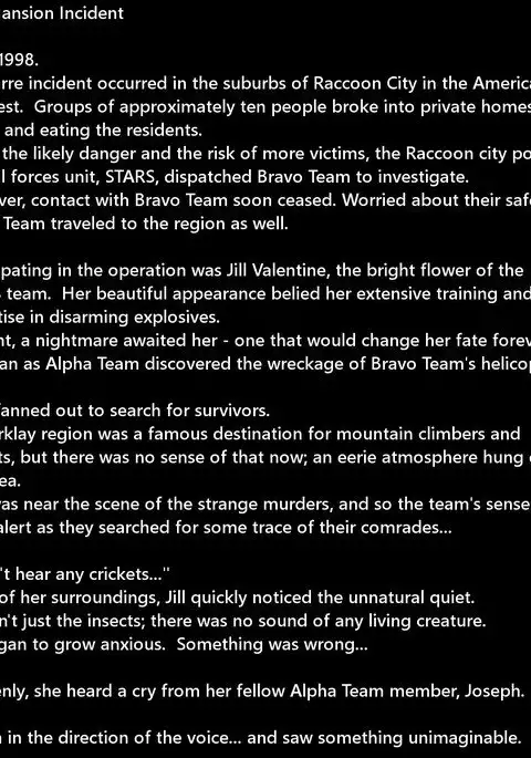 The Mansion Incident