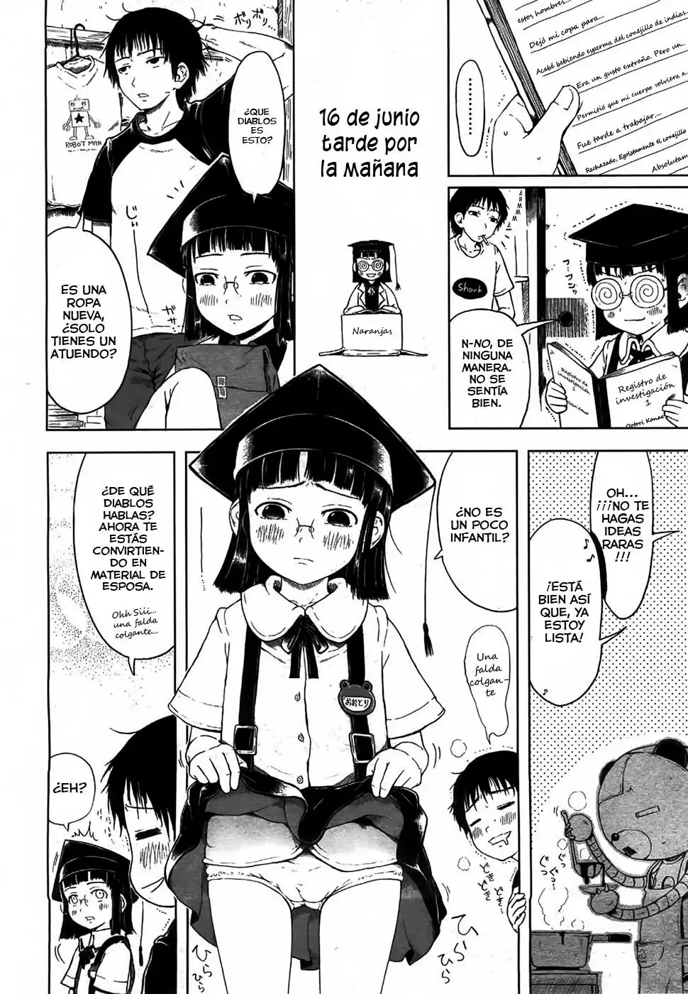 Mad Scientist Ootori Kanae Jikken 1-3 | La científica loca Ootori Kanae capítulos 1-3