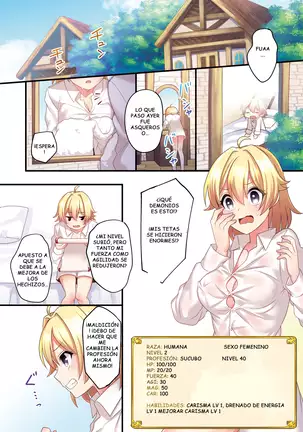 Sakyubasu ni Kyousei Tenshoku Saserareta Ore Fui forzado a ser una sucubo