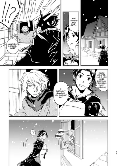 (TWINKLE MIRAGE 10) [Sasori no Karaage (ot)] 10-Nen-me no saikai | A 10-Year Reunion (Octopath Traveler) [English] [CulturedCommissions]