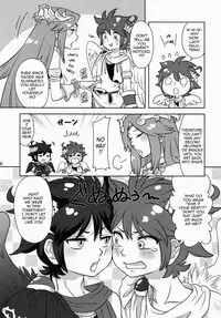 (ALLSTAR2) [Ezo Renkon (Ezo Renge)] Pit-kun Genryou Keikaku | Pit-kun Weight loss Program (Kid Icarus) [English] {Shotachan}