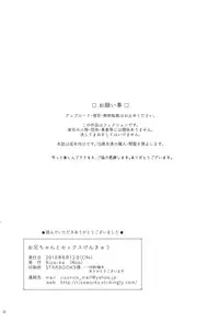 (C94) [Rico-ba (Rico)] Onii-chan to Sex Kenkyuu [Chinese] [山樱汉化]