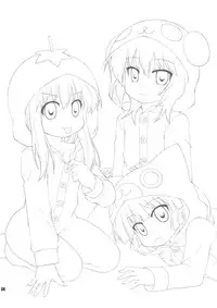 (C81) [Saihate-Kukan (Hino Hino)] Panda to Tomato to Kuroneko to - Panda & Tomato & Black Cat (Yuruyuri) [English]