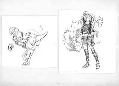 ALICESOFT ORION SCRIBBLES with CROQUIS ULTIMATE EDITION VOL.2 織音計画特別版 ラフ画集