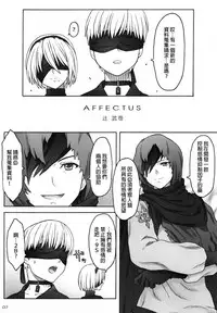 (C92) [The Knight of the Pants (Tsuji Takeshi)] AFFECTUS (NieR:Automata) [Chinese] [final個人漢化]