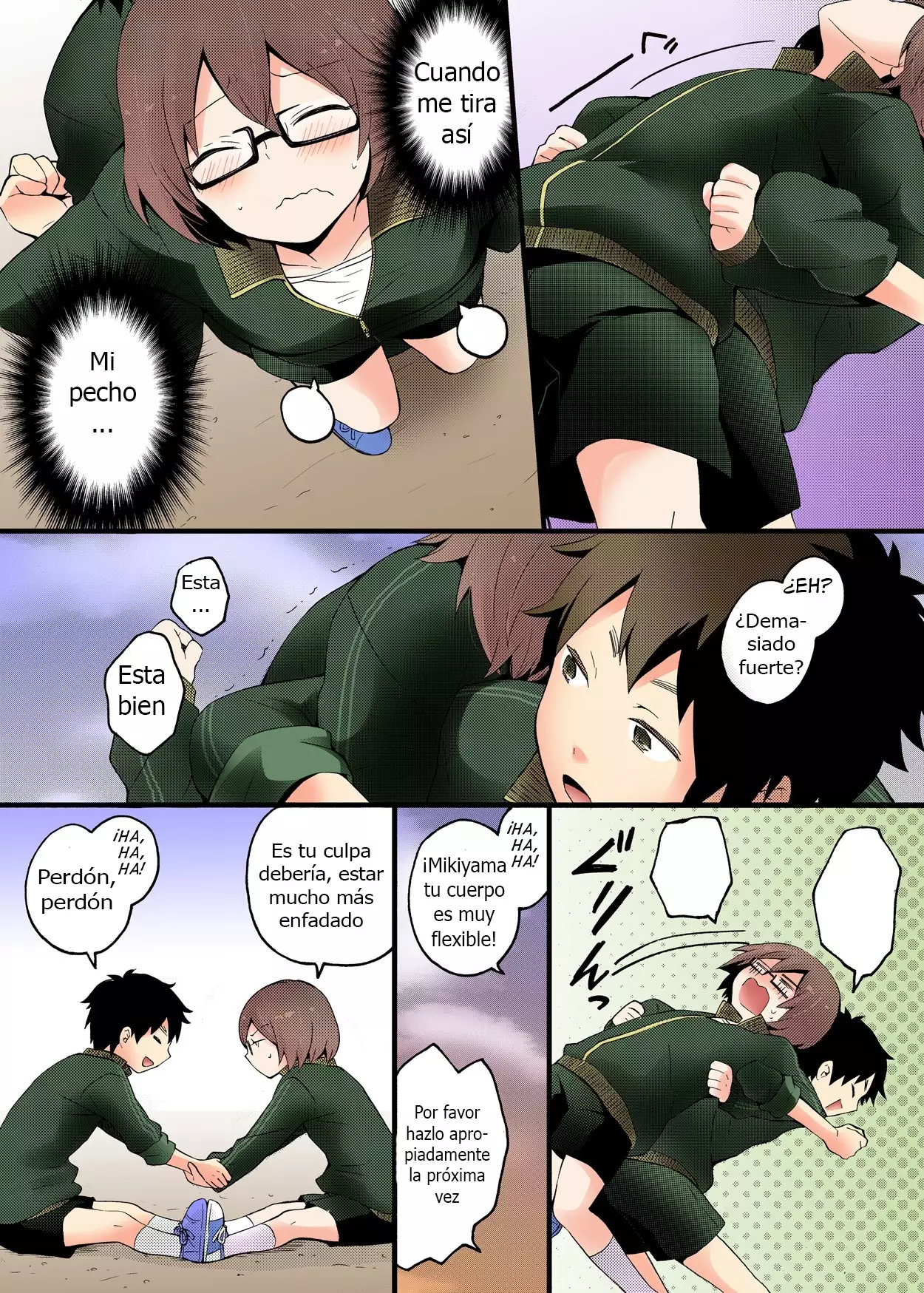 Totsuon! -Totsuzen Onnanonko Ni Natta No De, Ore No Oppai Monde Mimasen Ka - Ch 1-6 Español