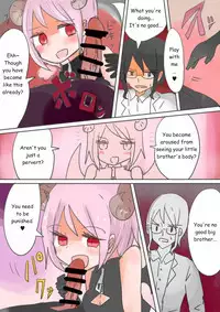 [Murasaki Nyanko Bar (Vae)] Otouto Succubus-ka! Inma no Kyoudai Nyotaika Sakusen 1-2 [English]