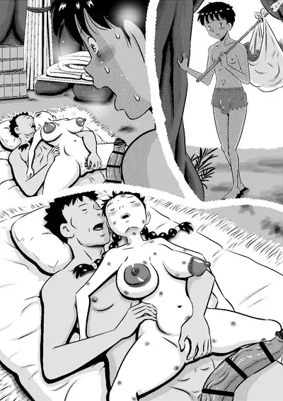 Yumika no Mujintou Seikatsu Yumika no Chibusa wa Futari o Madowasu