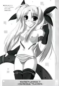 (SC37) [from SCRATCH (Johnny)] SECRET LESSON F -CHARMING TEACHER- (Mahou Shoujo Lyrical Nanoha StrikerS)
