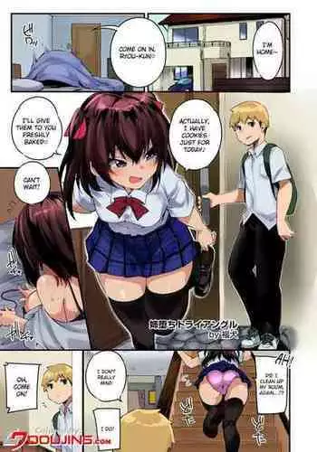 [Fukuinu] Ane Ochi Triangle (ANGEL Club 2023-04) [English] [Doujins.com] [Colorized]