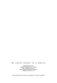 (C93) [squeezecandyheaven (Ichihaya)] Imouto wa Hikikomori | My Little Sister Is a Shut-in [English] [ATF]