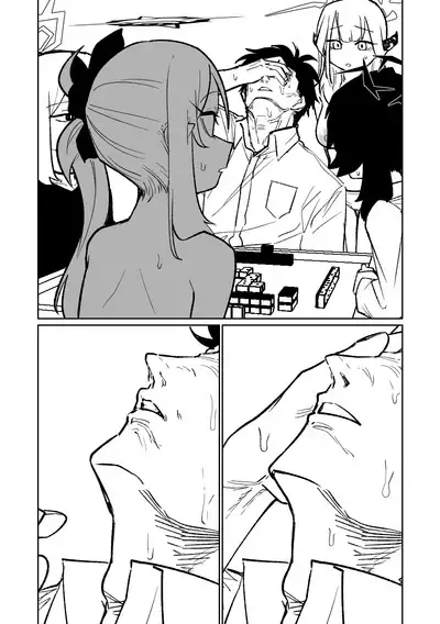 [Asahina Yoshitosi] Benriya 68 Datsui Mahjong Ichi ~Sankaisen~ | 便利屋68脫衣麻將 壹～三回戰～ (Blue Archive) [Chinese]