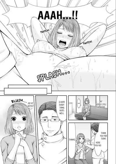 [Icelatte] Seitraishi ni Jirasare Tsuzuketa Tsuma ~Otto ni wa Ienai Nureiki Massage 1-6 | A Wife who Gets Teased Continually by a Masseur ー A Massage that Makes Me Cum Behind My Husband’s Back 1-6 [English]