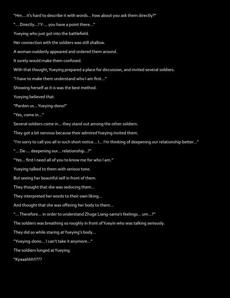 Chou Ryoujoku Musou Huang Yueying