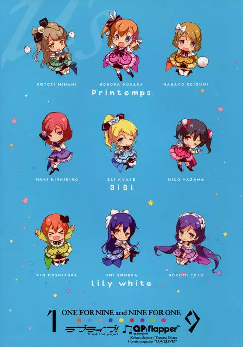 ONE FOR NINE and NINE FOR ONE