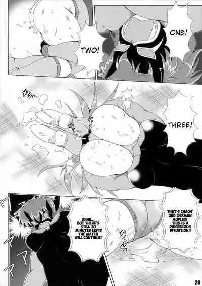 (COMIC1☆6) [Soket=Pocket (Soket)] Mighty Yukiko vs Dark Star Chaos (FALLIN' ANGELS4 (WRESTLE ANGELS))
