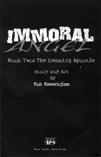 [Koh Kawarajima] Immoral Angel Volume 2: Lemming Apostle [English]