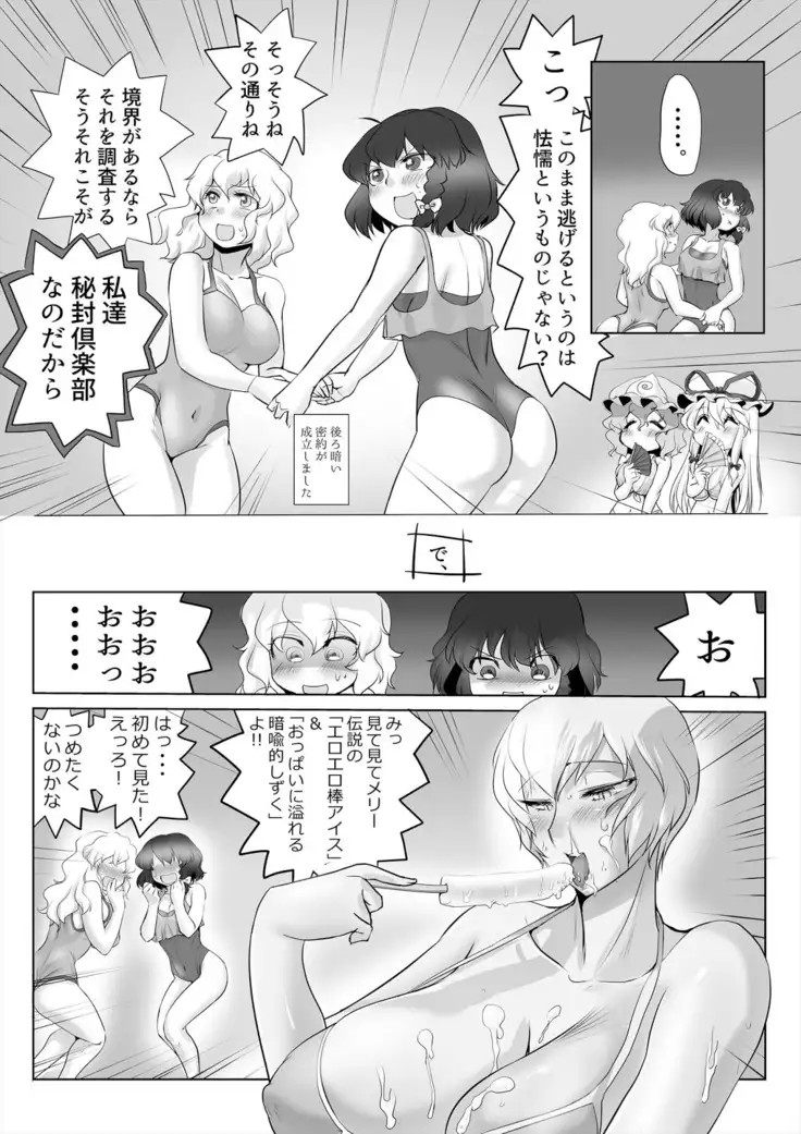 Touhou Pragmatizer 29 Mizugi HIfuu Club