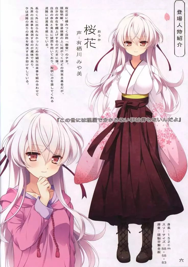 Hana no No ni Saku Utakata no Wissenschaft -Sakura-