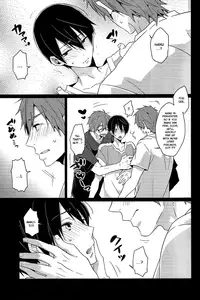 (Renai Survival 2) [KH. (Yuki)] Zenmon no Shachi, Koumon no Shachi. (Free!) [English] [Kintsugi Scans]