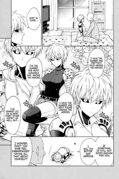 (ONE→HUNDRED 5) [TK-Brand (Nagi Mayuko)] Uchi no Deshi ♀ (19) Yome Sugite Ikiru no ga Tsurai (One Punch Man) [English] [Project Valvren]