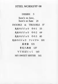 [Yamaoka Koutetsurou] STEEL WORKS '97~'98