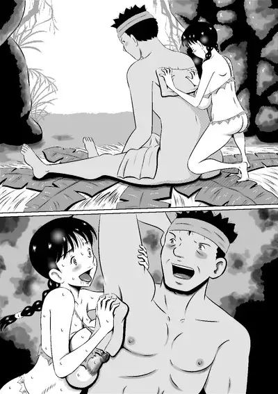 Yumika no Mujintou Seikatsu Yumika no Chibusa wa Futari o Madowasu