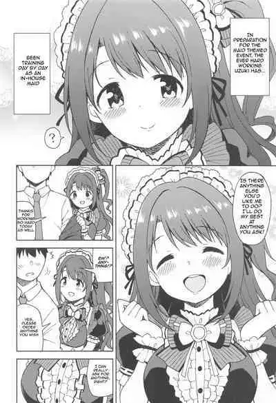 (Utahime Teien 24) [UTATANEYASHIKI (Decosuke)] Ecchi na Gohoushi Ganbarimasu! | Uzuki will do her best at lewd services! (THE IDOLM@STER CINDERELLA GIRLS) [English] [Im Simon! 93.7]