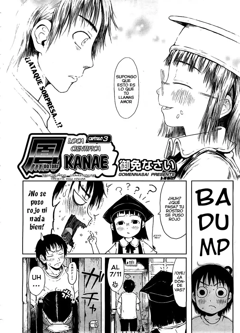 Mad Scientist Ootori Kanae Jikken 1-3 | La científica loca Ootori Kanae capítulos 1-3