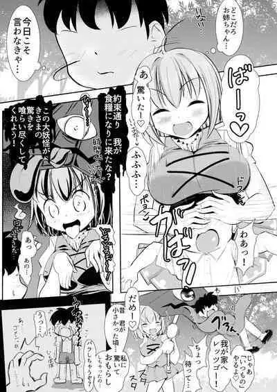 (Reitaisai 20) [DREAM CHASER (Kawatare)] Wachiki wa Bonyuu de Bonyuu Youkai 2 Kyoui de Kei ina Kyoui no Tatara Sensei! (Touhou Project)