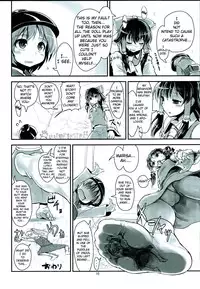 (C86) [106m (Ebizome)] Reimu no Katsuyakukin de Marisa ga Abunai (Omaera ga Ookiku Naare! Touhou Kyojinka Goudoushi) (Touhou Project) [English]