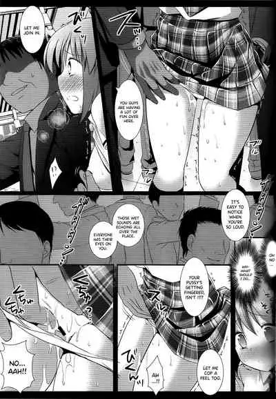 (Utahime Teien 2) [Nagiyamasugi (Nagiyama)] Idol Ryoujoku 7 Hagiwara Yukiho Chikan Densha (THE IDOLM@STER) [English] {Hennojin}