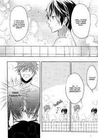 (Renai Jiyuugata! Natsu Honban) [mememery (hash)] Rainy Day (Free!) [English] [Rotten Scans + BangAqua]