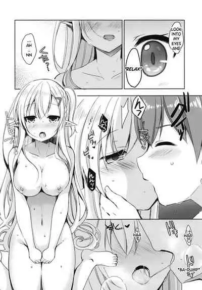 (C94) [moriQ (Mori Airi)] Akogare no Elf Senpai ni, Ecchi na Saiminjutsu Kakete Mita. | I tried to erotically hypnotize Elf Senpai who i admire [English] [Decensored]
