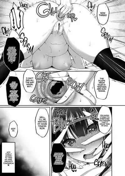 [Labomagi! (Takeda Aranobu)] CHI(SHIRI)SHOJOFUKIIIN no MINNA ni IENAI INBI na ONEGAI 3 | The Perverted (Anal) Virgin Public Morals Committee Member’s Secret Naughty Request 3 [English] {2d-market.com} [Decensored] [Digital]