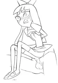 [Union Of The Snake (Shinda Mane)] Psychosomatic Counterfeit Ex: Stacy (Phineas and Ferb)