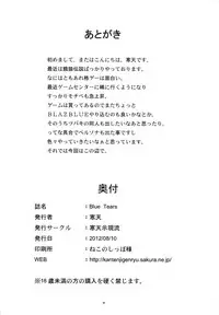 (C82) [Kanten Jigenryuu (Kanten)] Blue Tears (BLAZBLUE) [English] [CGrascal]