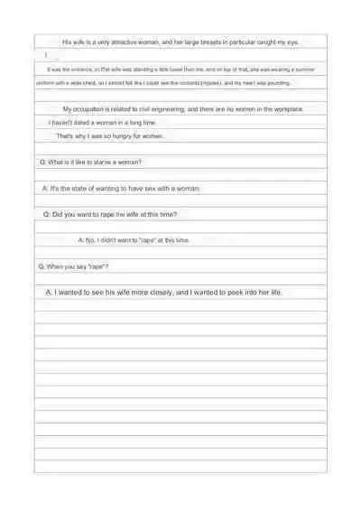 [Kouno Tarou] Seihanzai Kyoujutsu Chousho (1) | Sex Crime Statement [English] [The Sleep Creep]