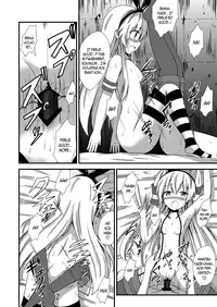 [Aiirosakura (Aikawa Ryou)] Kuubo Wo-Kyuu-chan no Shimakaze Yuri Dorei Choukyou ~3P Choukyou Hen~ | Standard Carrier Wo-Class Shimakaze's Yuri Slave Training ~Threesome Training~ (Kantai Collection -KanColle-) [English] [B.E.C. Scans] [Digital]