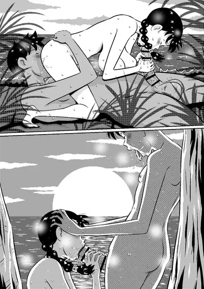 Yumika no Mujintou Seikatsu Yumika no Chibusa wa Futari o Madowasu