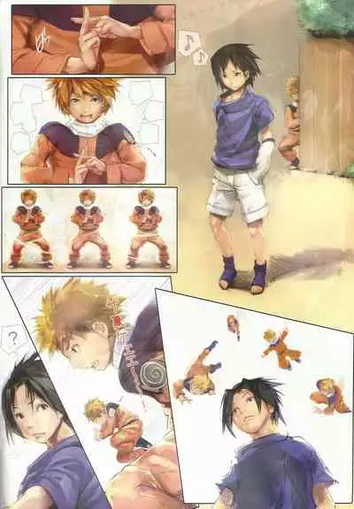 (CCTokyo129) [Circle Ohigetan (Ohigetan)] Ohigebon-30 BL Sasu x Naru 3 (Naruto) [Chinese] [ssps008个人汉化]