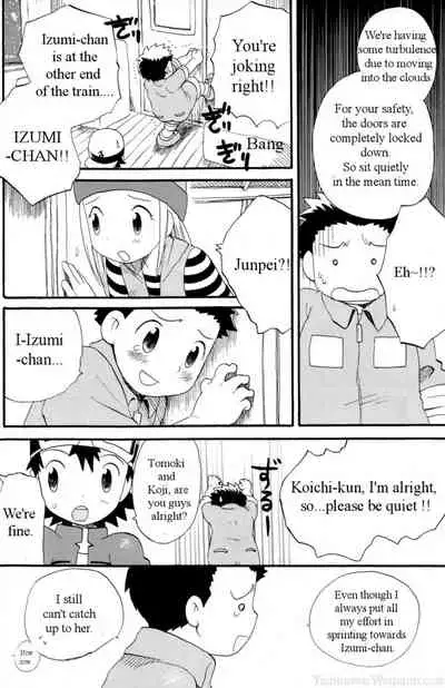 (HaruCC8) [KuruGuru DNA (Hoshiai Hilo)] Hana mo Arashi mo Fumikoete | To Overcome Flowers and Storms (Digimon Frontier) [English] [yaoihaven]