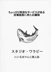 (C91) [Studio Wallaby (Niiruma Kenji)] Choppiri Tokubetsu na Service ga Aru Yokujou Shisetsu ni Kita Ojou-sama