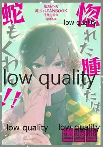 惚れた腫れたは蛇もくわん!!