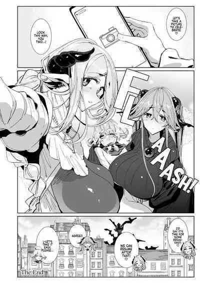 Maou Toubatsu o Oeta Yuusha-kun to Futanari Inma Futari ga Yarukotonante Kimatteru yo ne! |The Demon Lord Is Gone, the World Is at Peace... What Are the Hero and His Futa Succubi Gonna Do!?