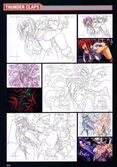 [Colors] Thunder Claps! Visual Fan Book + Trading Card Art